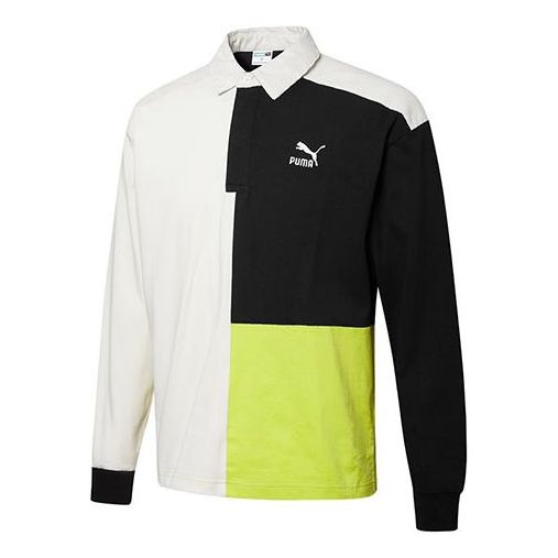 Polo majica Puma Retro Color Block Polo Bela | 534680-93, 0