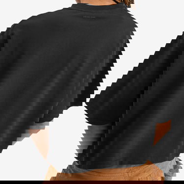 Krop-top Anine Bing Anine Bing Myers Crop T-Shirt, Size Large Črna | A-08-10920-BLK26, 5