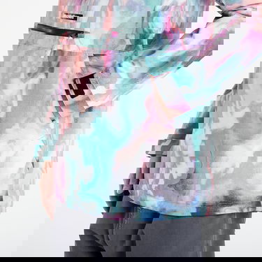 Jakna Horsefeathers Fiora Swirl Print Hooded Anorak Jacket Večbarvna | OW230A, 2