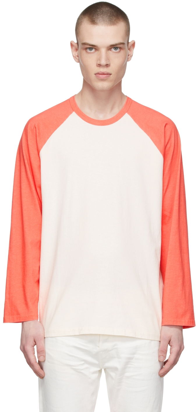 Majica John Elliott Raglan Long Sleeve T-Shirt Bela | A249A25450A