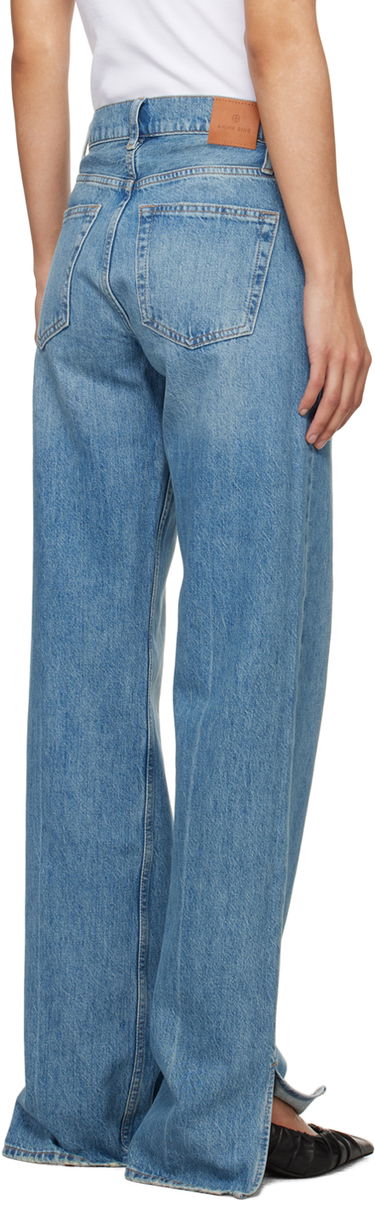 Kavbojke Anine Bing Anine Bing Roy Split Hem Jeans Modra | A-06-1113-477, 2