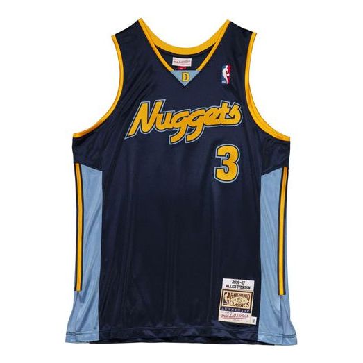 Dres Mitchell & Ness Mitchell & Ness Denver Nuggets Basketball Jersey Modra | AJY4GS20032-DNUNAVY06AIV
