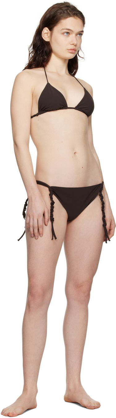 Kopalke Jil Sander Tangle Bikini Top Rjava | J40BR0002_J20011, 3