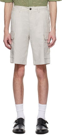 Drawstring Cargo Shorts