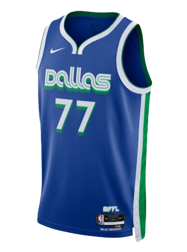Dres Nike Dri-FIT NBA Luka Doncic Dallas Mavericks City Edition 2022 Swingman Jersey Modra | DO9590-497