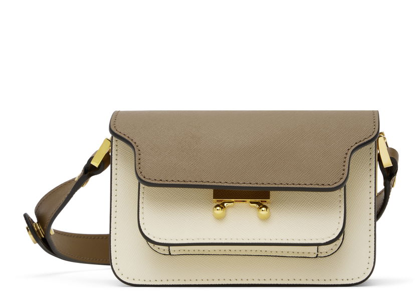 Torbica Marni Marni Kids Trunk Shoulder Bag Bež | M00998