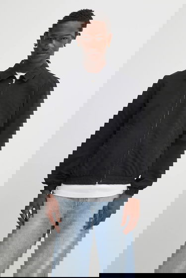 Bomber jakna A.P.C. Cotton Transitional Blouson Gilbert Črna | COHKU.M32018, 0