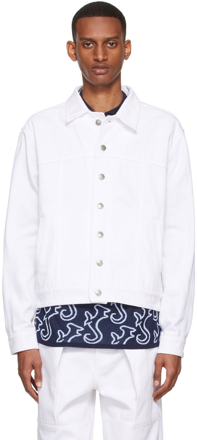Jakna Serapis Denim Jacket Bela | SS22_DJ_1