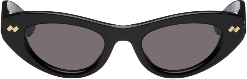 Sončna očala Bottega Veneta Bottega Veneta Bold Ribbon Stud Cat Eye Sunglasses Črna | BV1350S-001