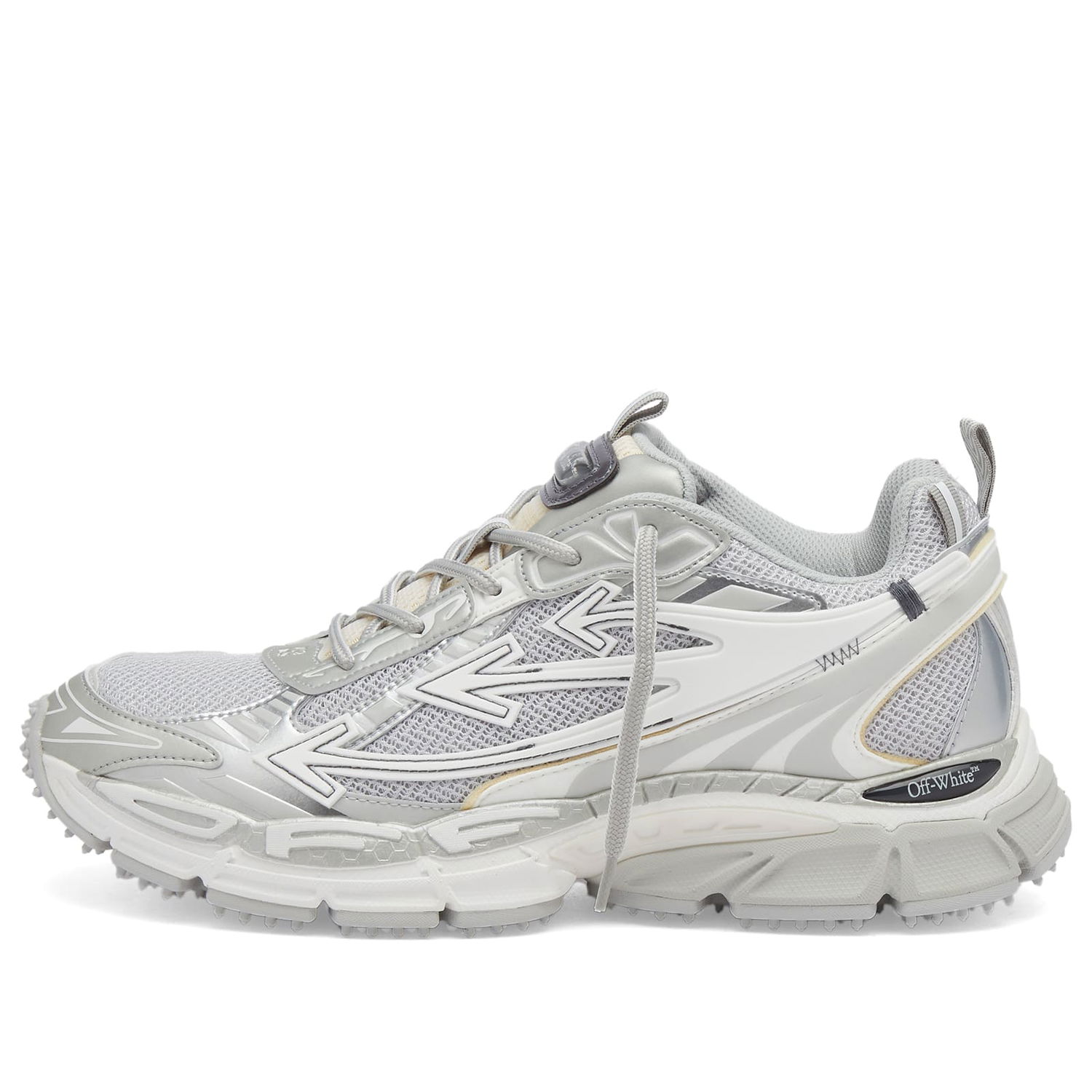 Superge in čevlji Off-White Be Right Back Track Runner Siva | OMIA295C99FAB0010972, 0