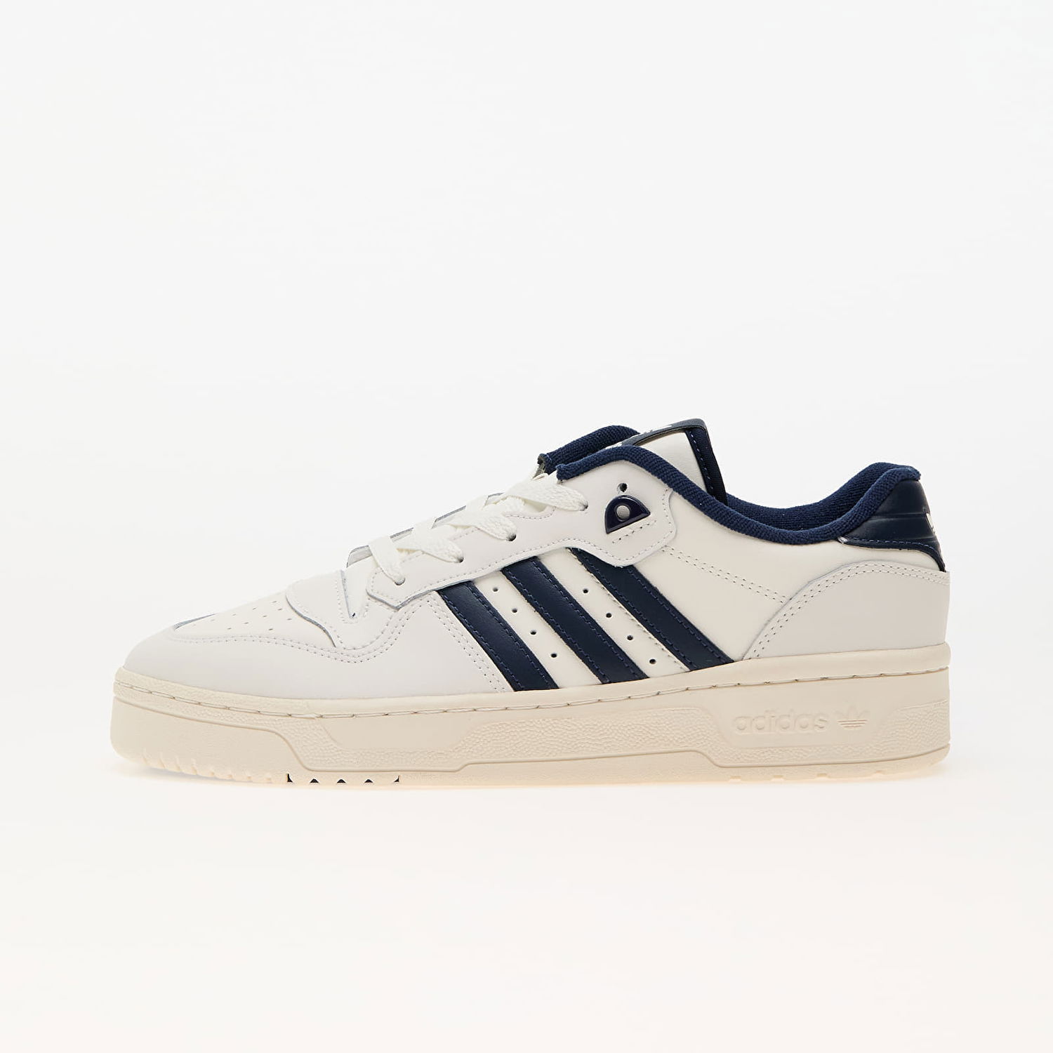 Superge in čevlji adidas Originals Men's low-top sneakers adidas Rivalry Low Core White/ Night Indigo/ Off White Bež | IH5199, 0