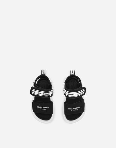 Superge in čevlji Dolce & Gabbana Dolce & Gabbana Sandals With Logo For First Steps Večbarvna | DL0082AE92889690, 3