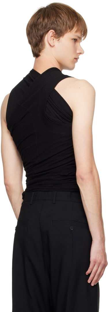 Majica brez rokavov Rick Owens Rick Owens Concordians Hollywood Banana Tank Top Črna | RU02E1159 JR, 2