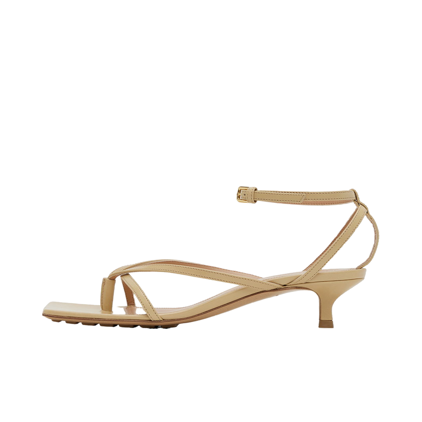 Superge in čevlji Bottega Veneta Lounge Sandals "Beige" Bež | 729740 VBSF0