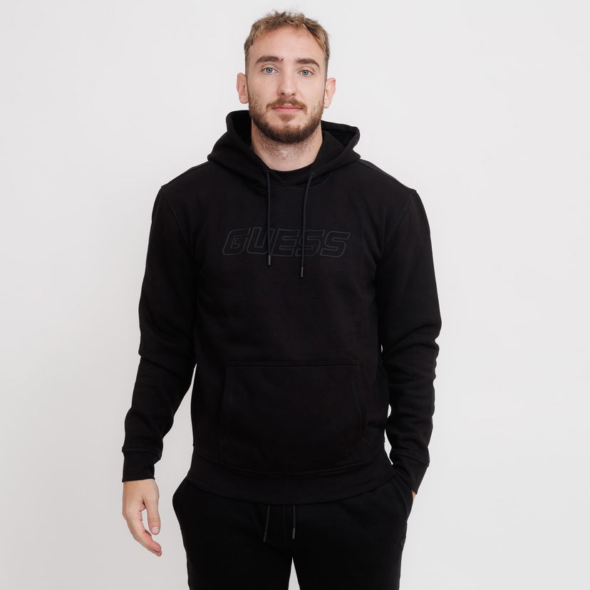 Pulover GUESS Guess Aldwin Hoodie Črna | Z4YQ12K9V31-JBLK