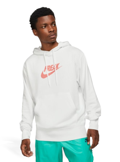 Pulover Nike Giannis Freak Hoodie Bela | DA5691-121