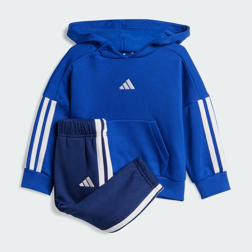 Trenirka adidas Performance Essentials Hoodie and Pants Set Modra | JD6485
