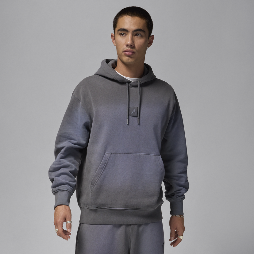 Pulover Jordan Flight Fleece Hoodie Siva | FV7249-068