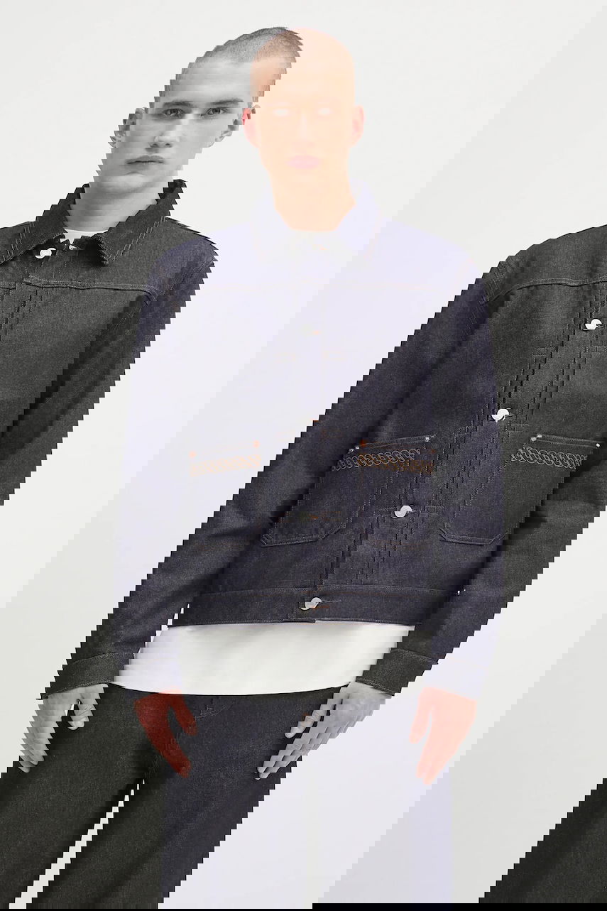 Jakna Drôle de Monsieur Drôle de Monsieur La Veste Denim Jacket Modra | H.JT172.CO211, 0