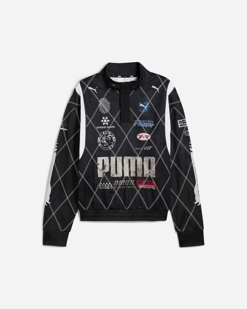 Pulover Puma A$AP Rocky Distressed Sweatshirt Črna | 631126-01