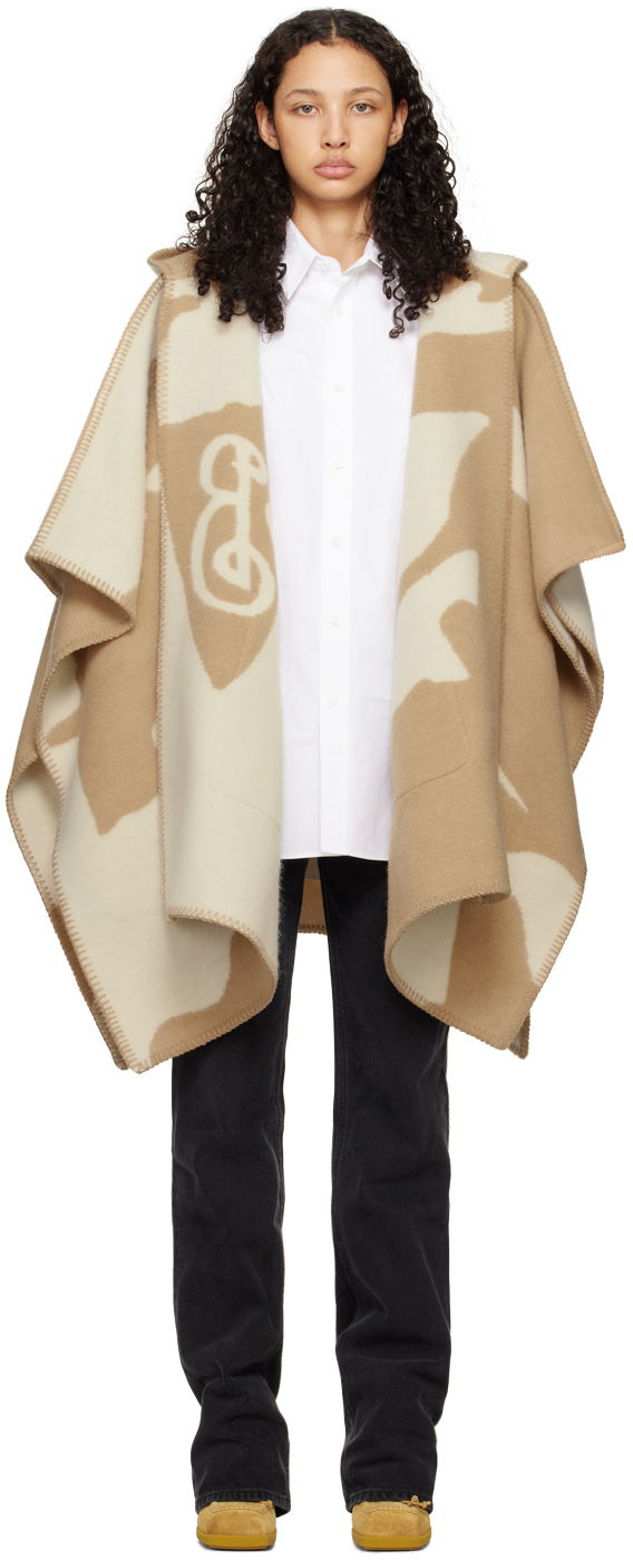 Plašči Burberry EKD Blanket Coat Bež | 8079139, 0
