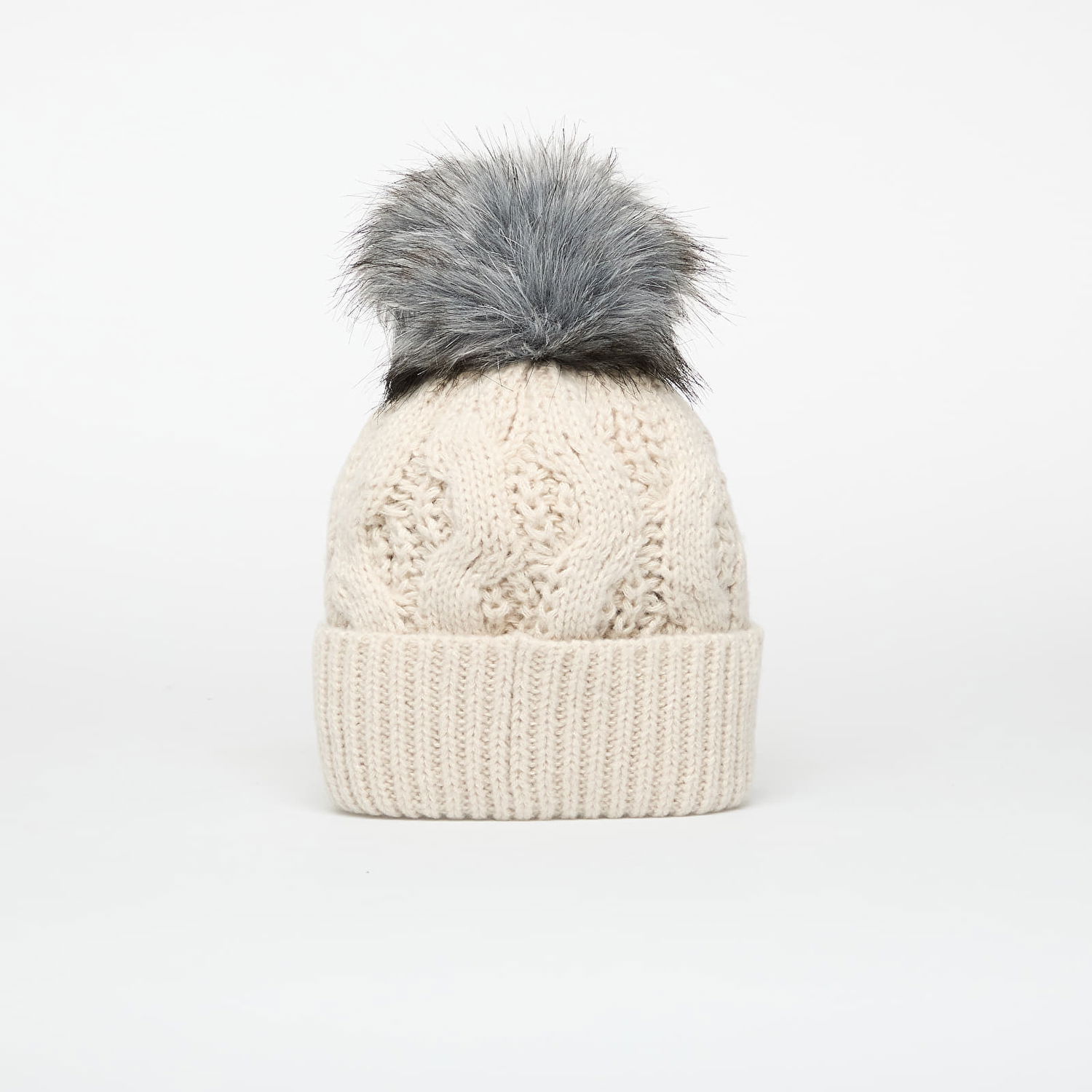 Beanie Columbia Boundless Days Cable Knit Pom Beanie Bež | 2092641278, 1