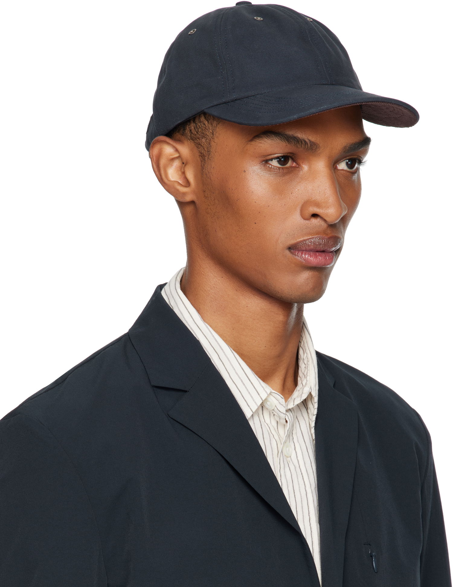 Kapa NORSE PROJECTS Norse Projects Canvas 6-Panel Cap Mornarica | N80-0148, 1