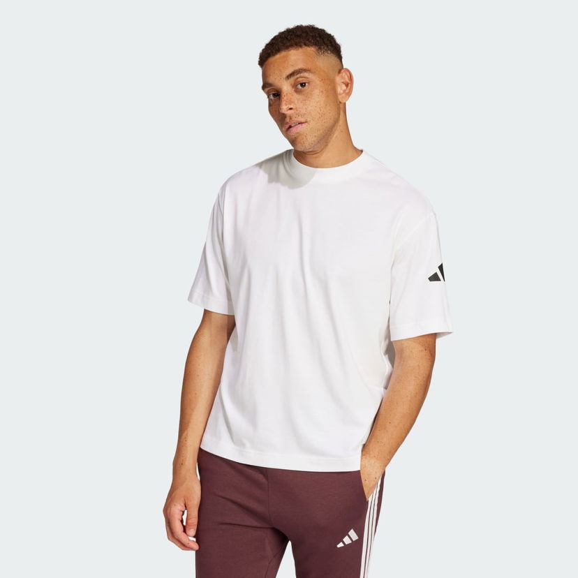 Majica adidas Performance Loose Fit Logo T-Shirt Bela | JC9296