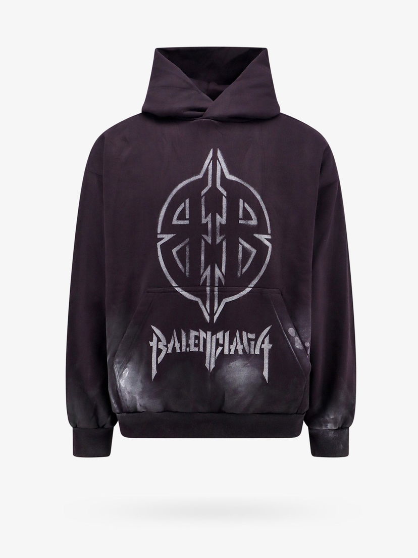 Pulover Balenciaga SWEATSHIRT Črna | 767877TQVT39034