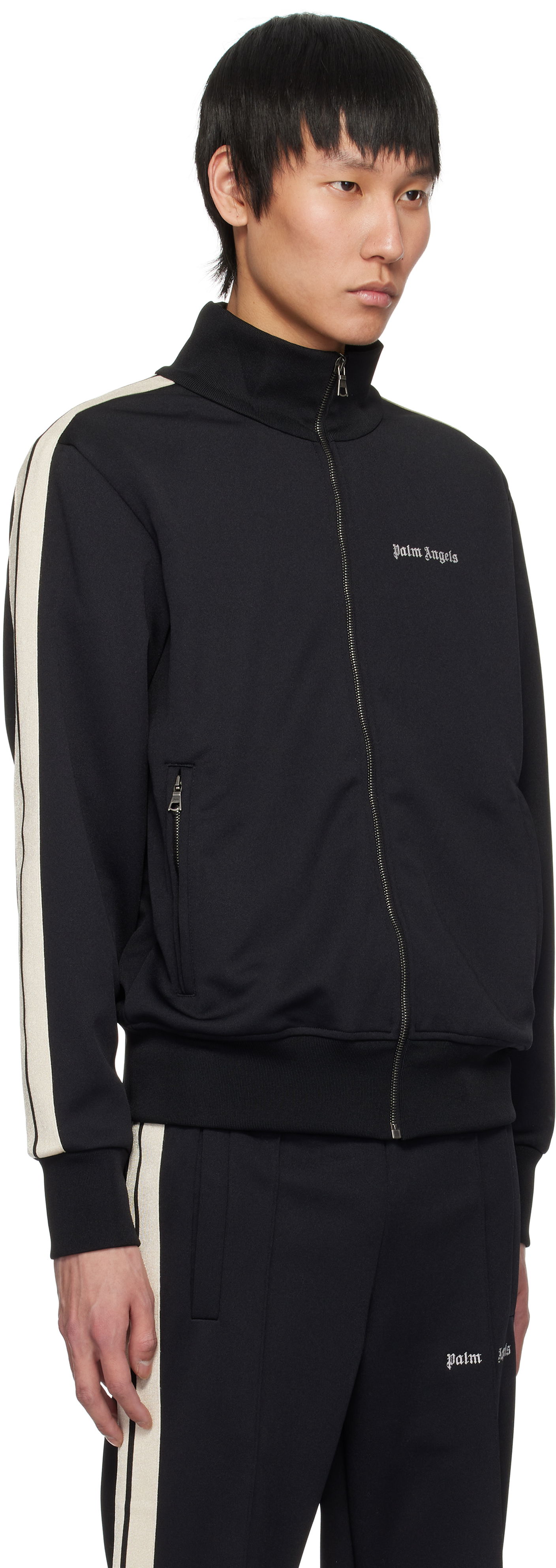 Trenirka Palm Angels Palm Angels Classic Logo Track Jacket Črna | PMBD058C99FAB0021003, 1