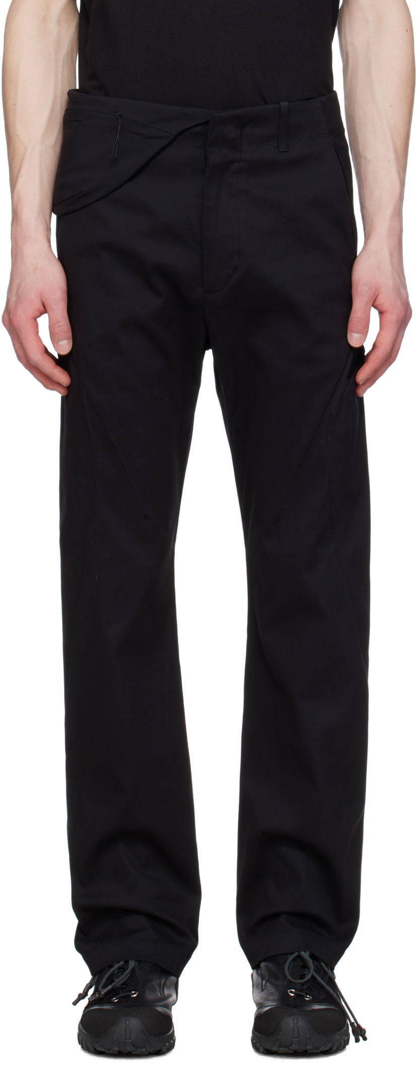 Cargo hlače Post Archive Faction (PAF) 8.0 Right Technical Trousers by POST ARCHIVE FACTION (PAF) Črna | 8.0 BTPR-B