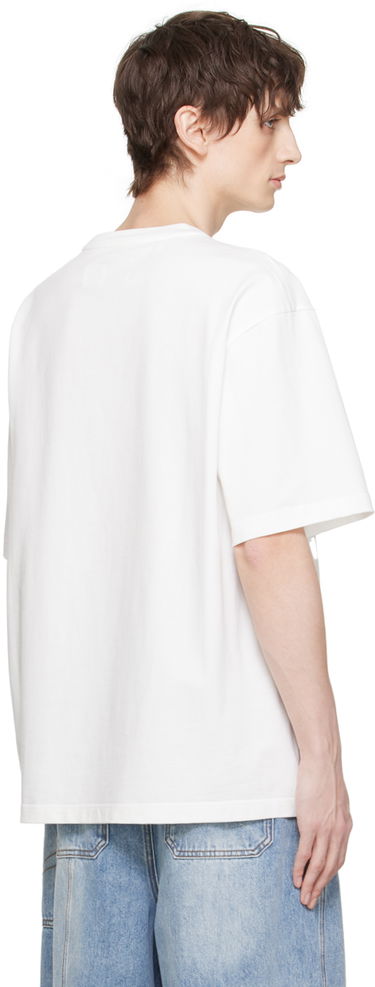 Majica Feng Chen Wang Feng Chen Wang Patch T-Shirt Bela | FMS17TS08W, 2