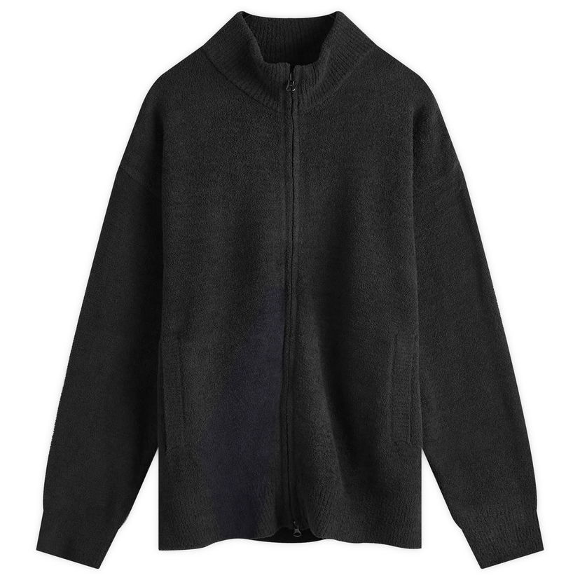 Pleteni pulover Mastermind WORLD MASTERMIND WORLD Lounge Skull Track Jacket, Size Large Črna | MW24S13-BL055-BKC