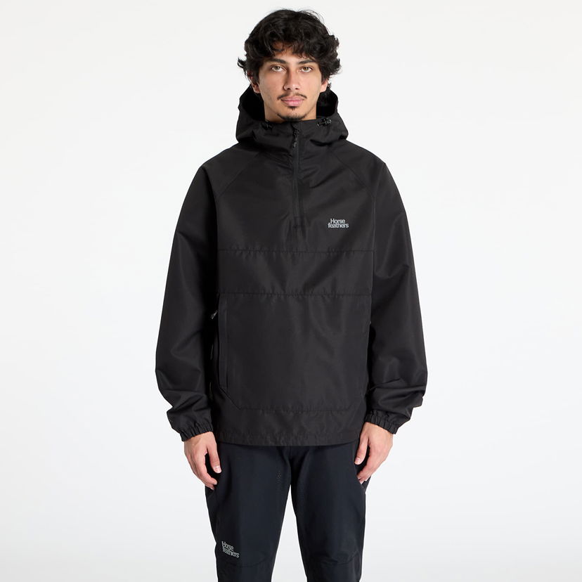 Vetrovka Horsefeathers Horsefeathers Landon Anorak Jacket Črna | TM064B