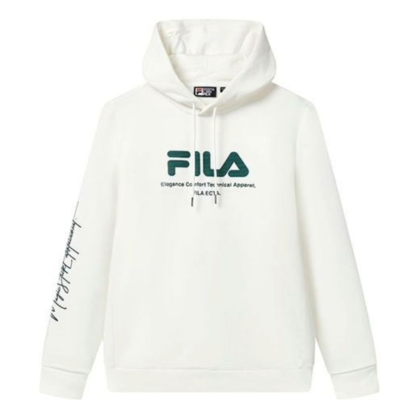 Pulover FILA Graphic Hoodie Bela | F11M319206F-WT