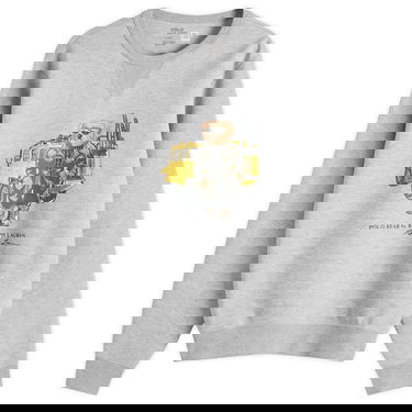 Pulover Polo by Ralph Lauren Defender Bear Graphic Sweatshirt Siva | 710958195001, 0