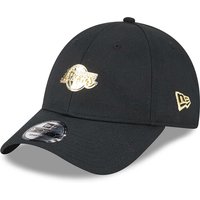 Kapa New Era Los Angeles Lakers Metal Logo 9FORTY Adjustable Hat Črna | 60292525