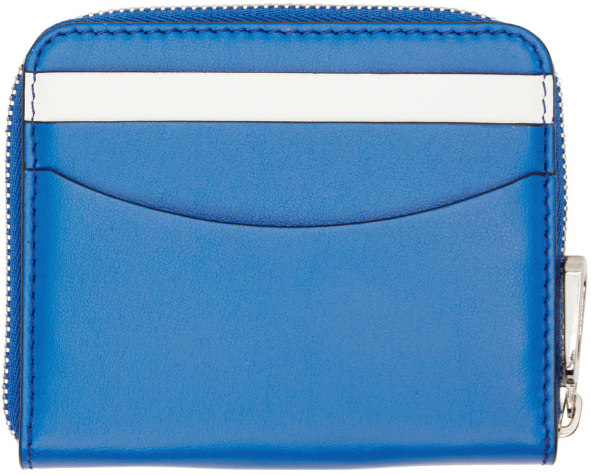 Denarnica JW Anderson Blue & White Coin Wallet Modra | AC0355-LA0020, 1