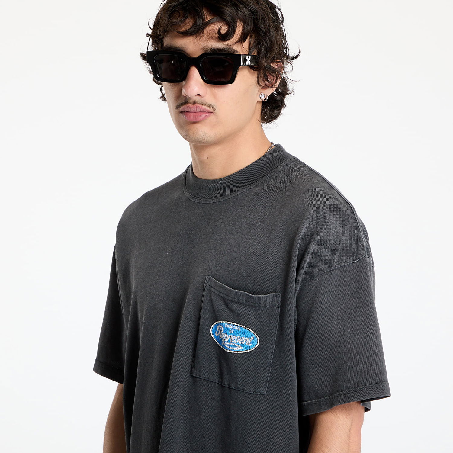 Majica Represent Clo Parts in Aged Črna | MLM402-444, 1