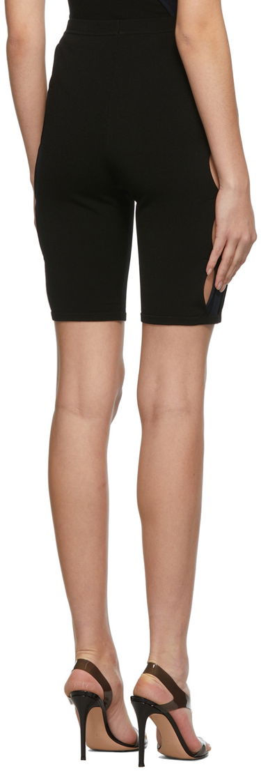 Kratke hlače Dion Lee Dion Lee Double Hosiery Shorts Črna | C7019R22, 2
