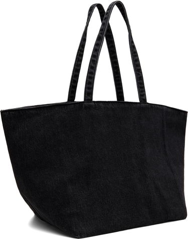 Tote bag Alexander Wang Alexander Wang Punch Denim Tote Črna | 20125T30T, 2