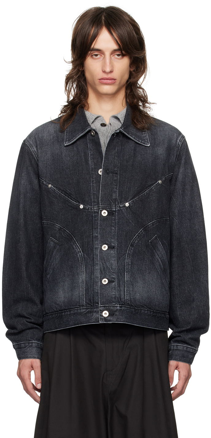 Jakna sage NATION SAGE NATION Jiji Denim Jacket Črna | S084 DENIM JIJI JACKET