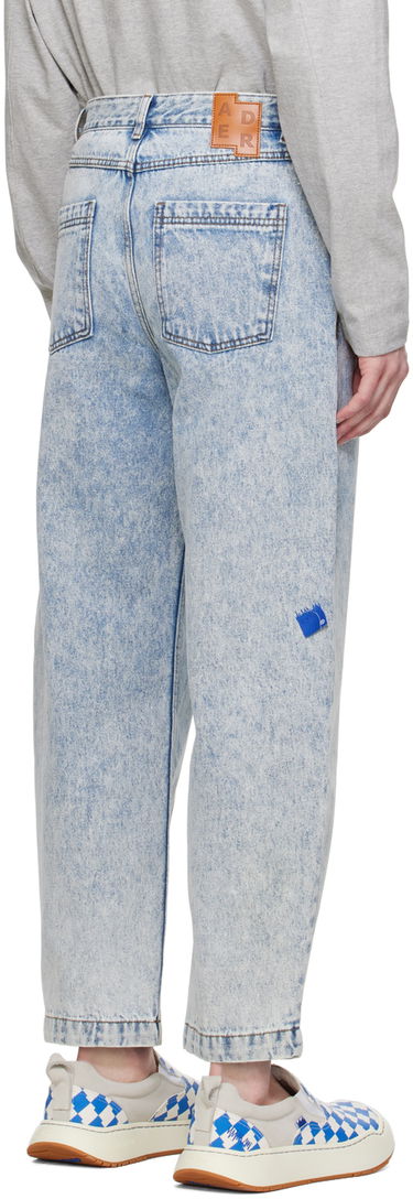 Kavbojke ADER ERROR Significant Tag Loose-Fit Jeans Modra | BMSGFYJE0103SB, 2