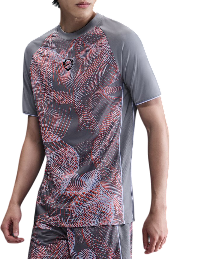 Majica Nike Nike DF ACD+ AOP Short Sleeve Graphic Top Siva | hv1824-635