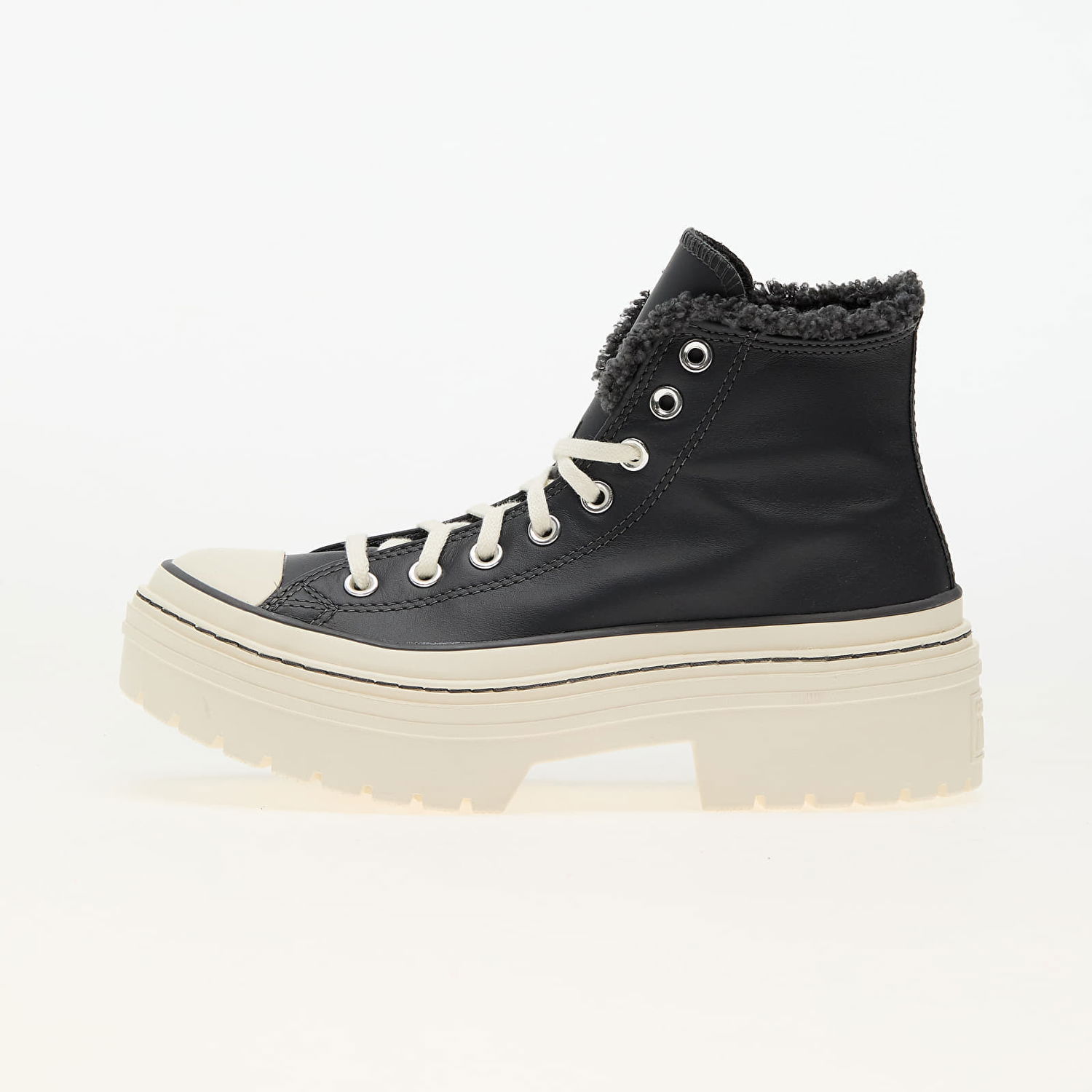 Superge in čevlji Converse Chuck Taylor All Star Lugged Heel Sherpa Vamp Črna | A10152C, 0