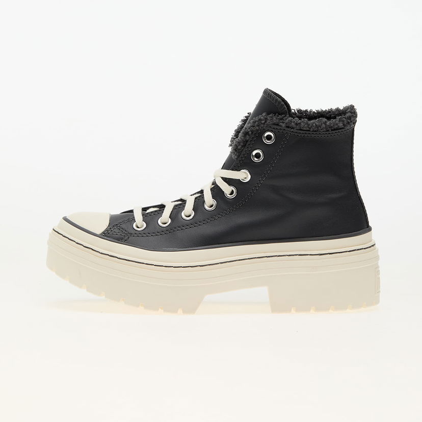 Superge in čevlji Converse Chuck Taylor All Star Lugged Heel Sherpa Vamp Črna | A10152C