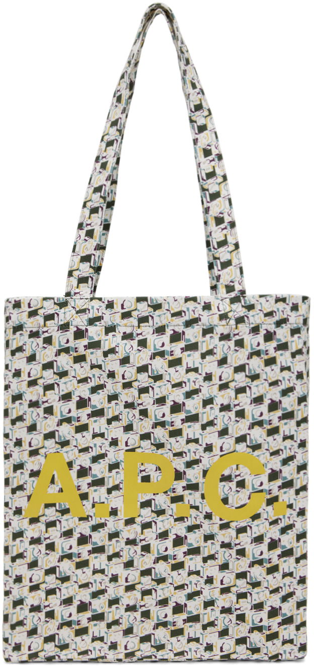 Tote bag A.P.C. Lou Tote Bag Siva | COGYV-M61442, 0