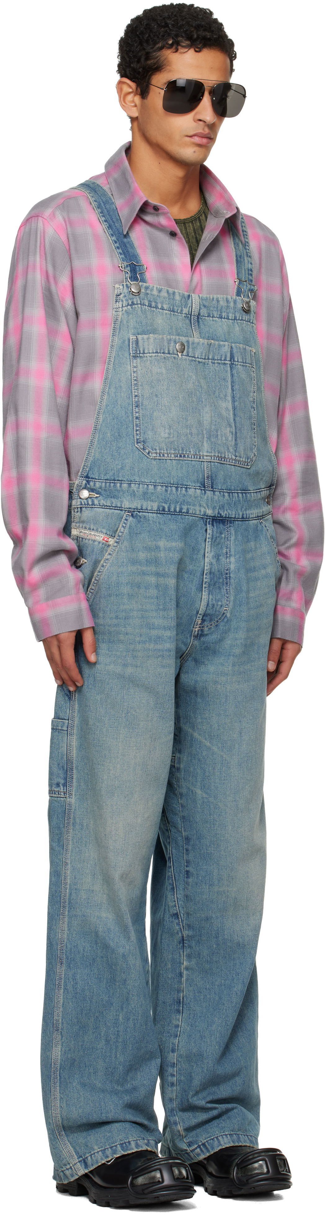 Kombinezon Diesel D-Framu-U Denim Overalls Modra | A18245-068SK-01, 1