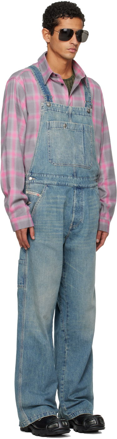 Kombinezon Diesel D-Framu-U Denim Overalls Modra | A18245-068SK-01, 1