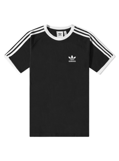 Majica adidas Originals 3 Stripe Tee Črna | IA4845